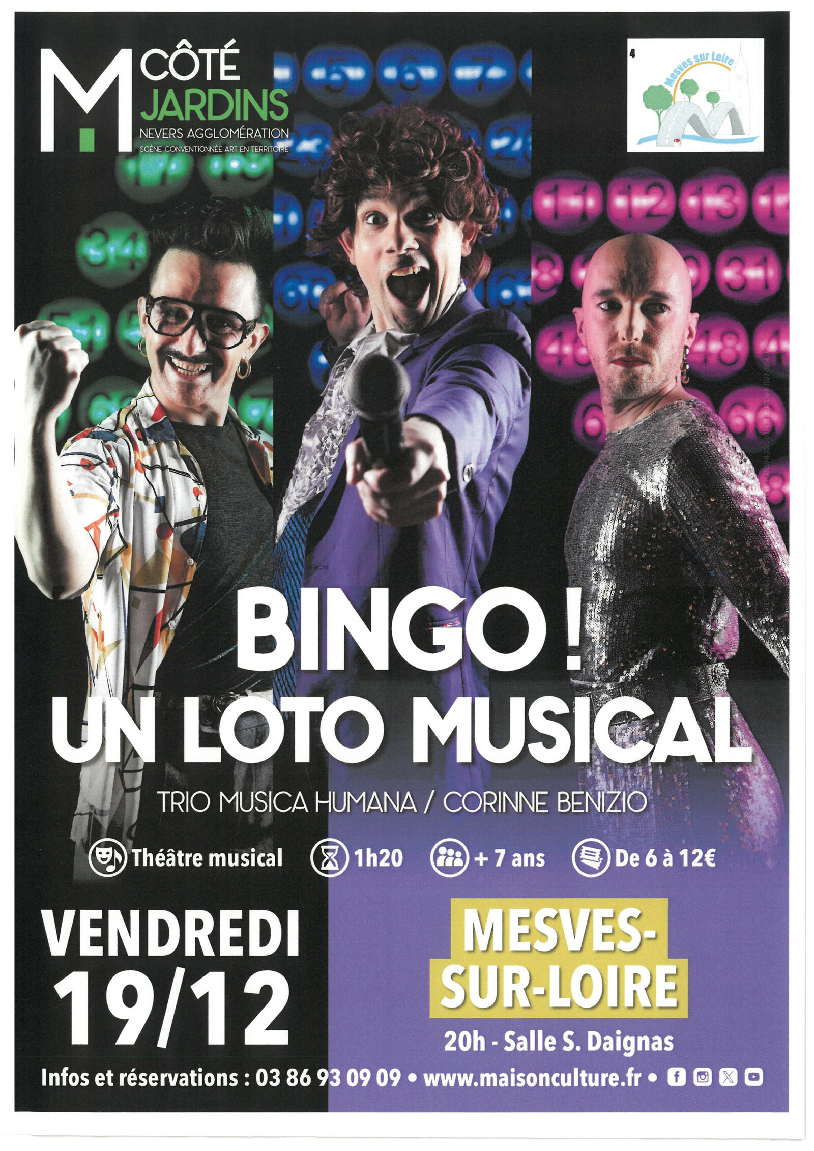 Spectacle organisé par la maison de la culture